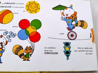 APRENDIENDO LAS FORMAS Pop-ups Libro de 2-4 años