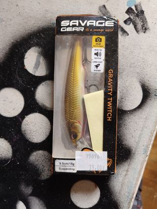 Savage Gear Gravity Twitch - Señuelo 9.5cm