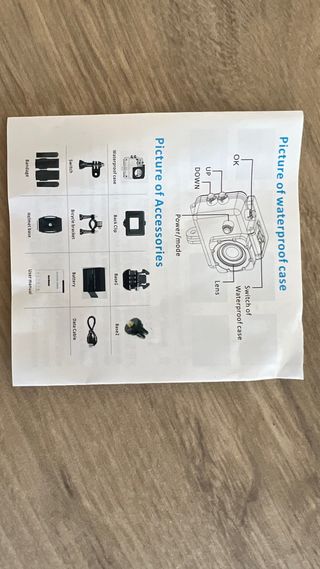 Cámara deportiva 2" 1080p,sports cam