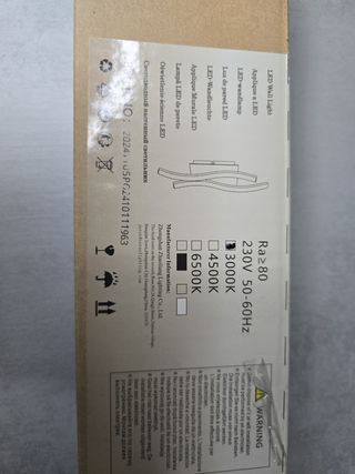 Lámpara LED de pared - 230V