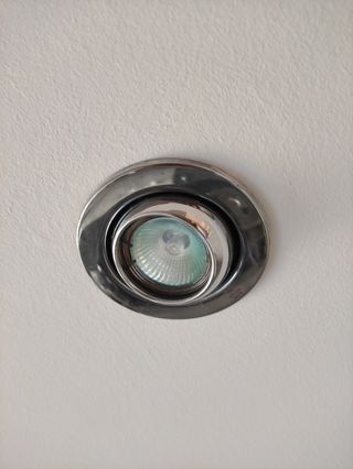 Lampara techo moderna metalica