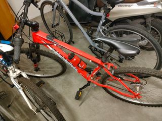 MTB rossa ragazzo Alluminio