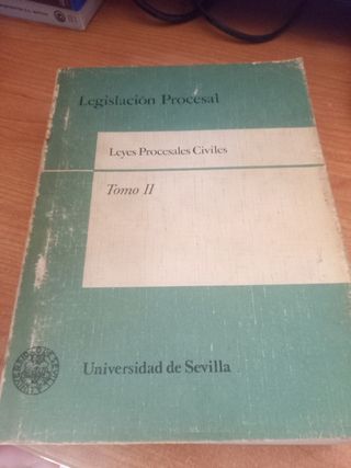 3 x 2 Legislación procesal (Textos legales)