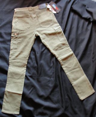 Pantalones Moto - Olive Green