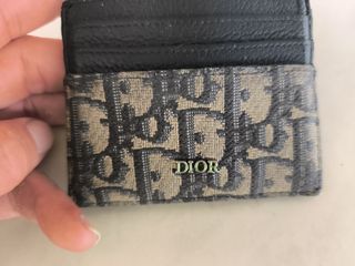Tarjetero Dior - Beige y Negro