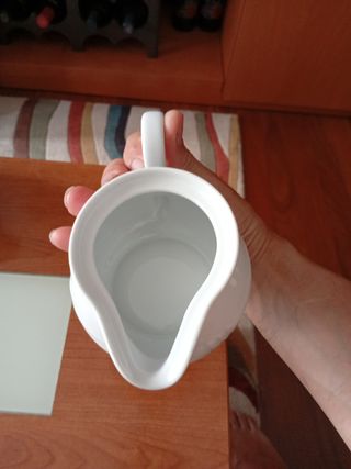 2 Salseras Porcelana Blancas