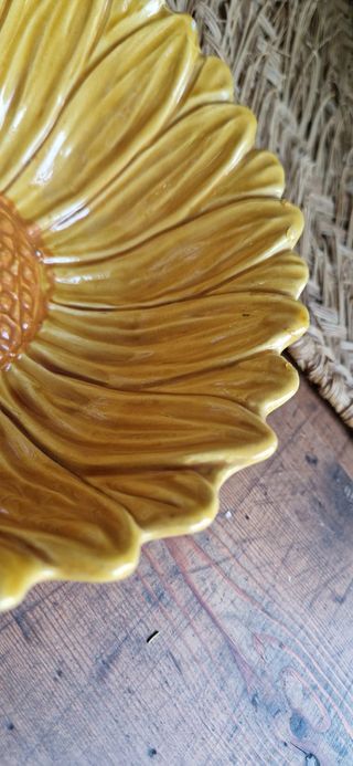 3 boles vintage girasoles amarillos