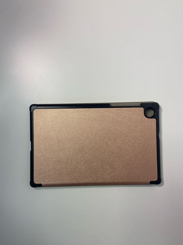 Funda tablet rosa gold