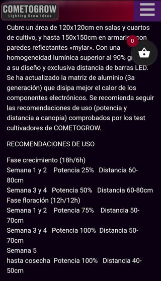 Luminaria CTG Feronia Full Bloom
