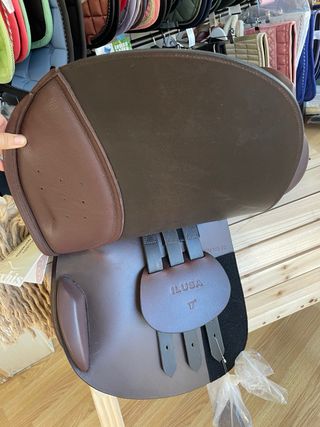 Silla salto Lexhis Ilusa Marrón