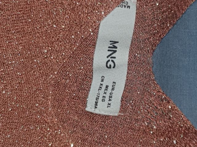 Top camiseta rosa dorado