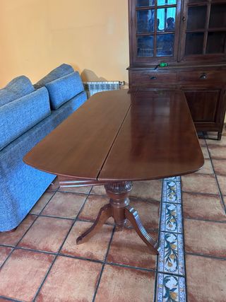 Mesa comedor extensible madera