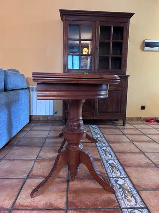 Mesa comedor extensible madera