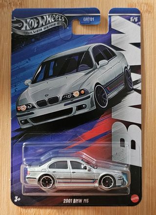Hot Wheels BMW M5 Silver Series