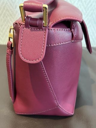 Bolso Loewe Puzzle burdeos