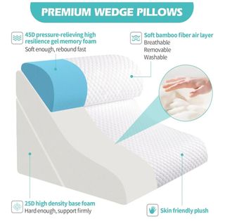 Almohada cuña ortopédica - 3 alturas