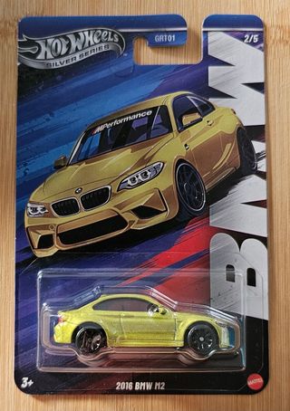 Hot Wheels BMW M2 Silver Series