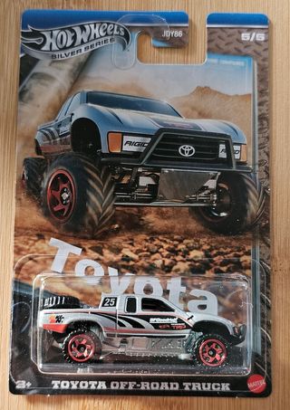 Hot Wheels Toyota Off-Road Truck - Silver Series