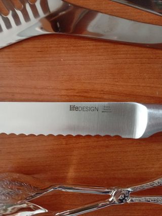 Cubertería de metal - 9 piezas