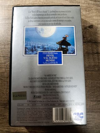 Fievel y el Nuevo Mundo – VHS