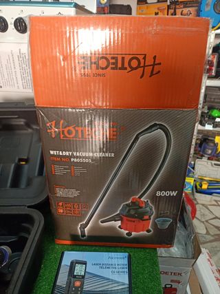 Tracciatrice+Aspirapolvere+Metro laser