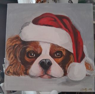 Quadro dipinto a mano - Cavalier King