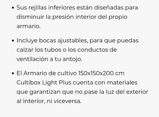 Armario Cultivo Interior