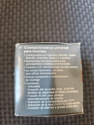 Cuentakilómetros bici universal