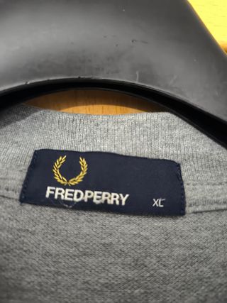 Polo Fred Perry XL gris