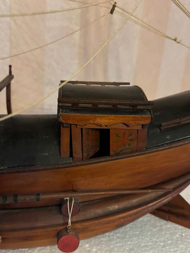 Modellino Giunca Cinese Antica