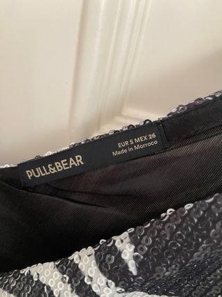 Top Pull&Bear lentejuelas