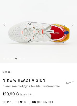 Nike W React Vision - Blancas