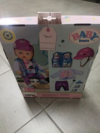 BABY born Conjunto equitación 43cm (NUEVO)