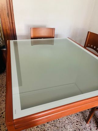 Conjunto Muebles comedor salón madera