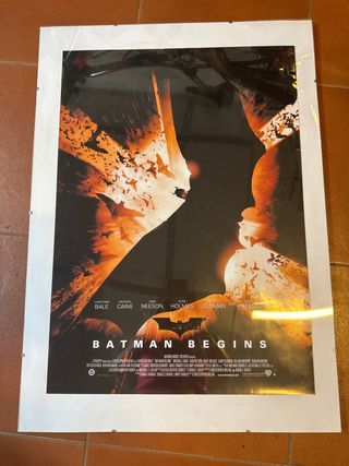 Poster Trilogía Batman Caballero Oscuro