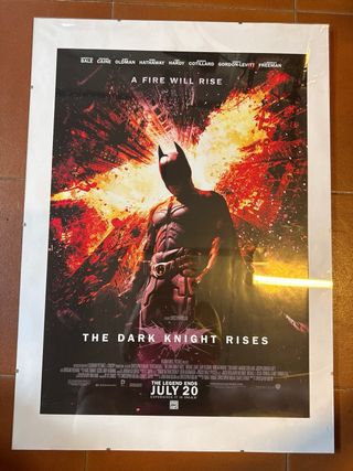 Poster Trilogía Batman Caballero Oscuro