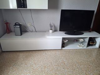 Mueble salón blanco