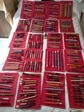 Bolígrafos publicitarios antiguos