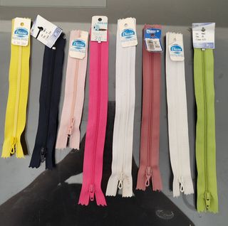 Cremalleras Diana - Colores y tamaños variados