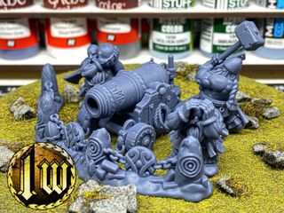 Miniaturas Cañón Enanos