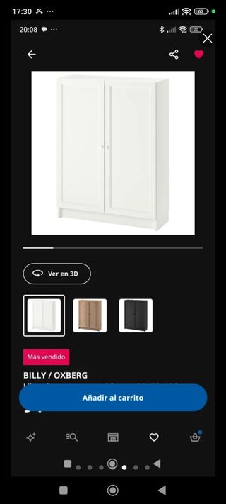 Librería BILLY Ikea - Blanca