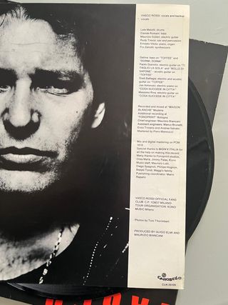 Lotto 3 LP Vinile 33 giri Vasco Rossi