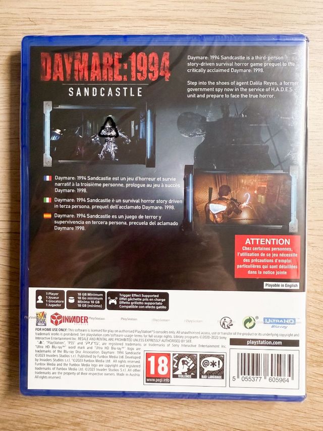 (PRECINTADO) Daymare: 1994 Sandcastle PS5