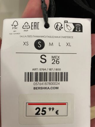 Vestido negro Bershka - Fiesta