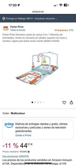 Gimnasio Fisher-Price 3-en-1