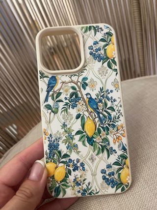 Funda iPhone 16 Pro Max - Limones y Pájaros