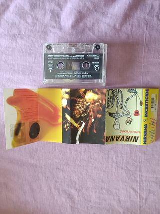 3 Cintas Nirvana: Incesticide, Unplugged, Nevermin