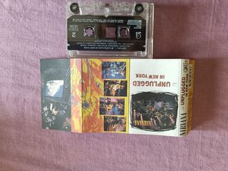 3 Cintas Nirvana: Incesticide, Unplugged, Nevermin