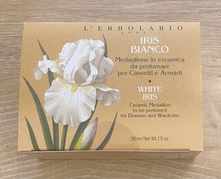 L'Erbolario Iris Bianco - Medaglione profumato