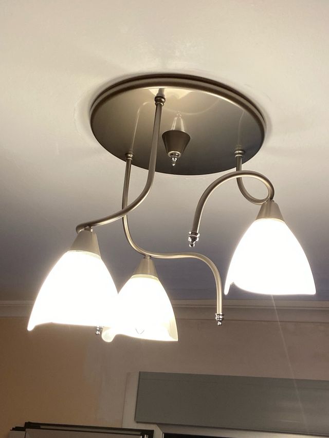 Lámpara techo 3 luces - Moderna